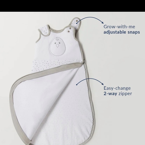 1 Nested Bean sleep sack size Medium 6-15mo. Smoke free home, washed in Dreft - Picture 4 of 7